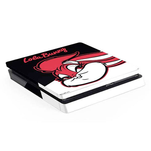 Looney Tunes Retro Lola Bunny PS4 Slim Skin
