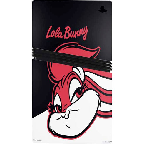 Looney Tunes Retro Lola Bunny PS5 Pro Console Skin