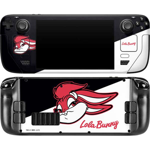 Looney Tunes Retro Lola Bunny Steam Deck Handheld Gaming Computer OLED Skin