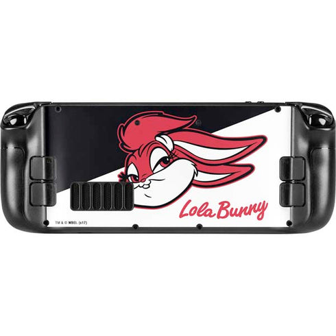 Looney Tunes Retro Lola Bunny Steam Deck Handheld Gaming Computer OLED Skin