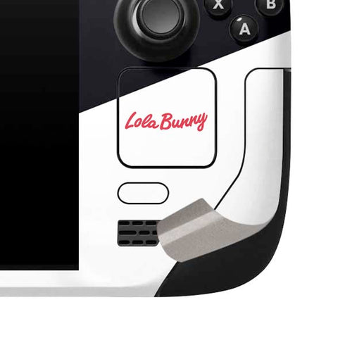 Looney Tunes Retro Lola Bunny Steam Deck Handheld Gaming Computer Skin
