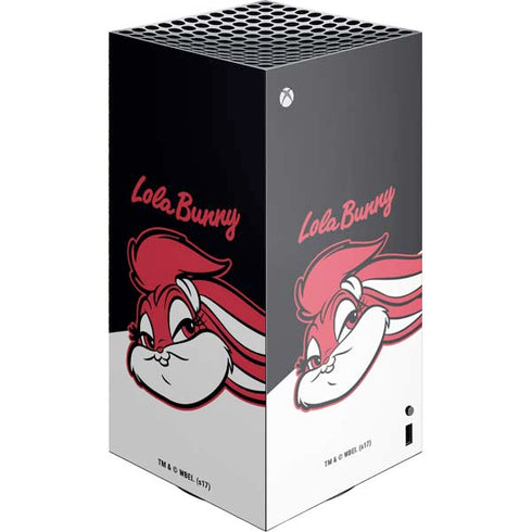 Looney Tunes Retro Lola Bunny XBox Series X Digital Edition Console Skin