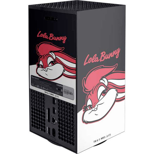 Looney Tunes Retro Lola Bunny XBox Series X Digital Edition Console Skin