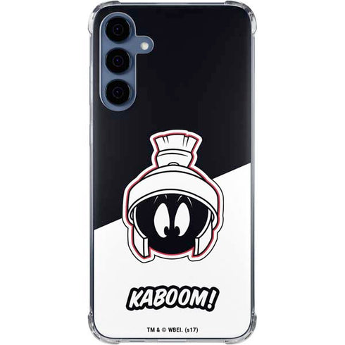 Looney Tunes Retro Marvin The Martian Galaxy A35 5G Clear Case
