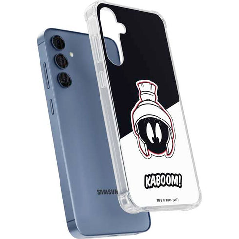 Looney Tunes Retro Marvin The Martian Galaxy A35 5G Clear Case