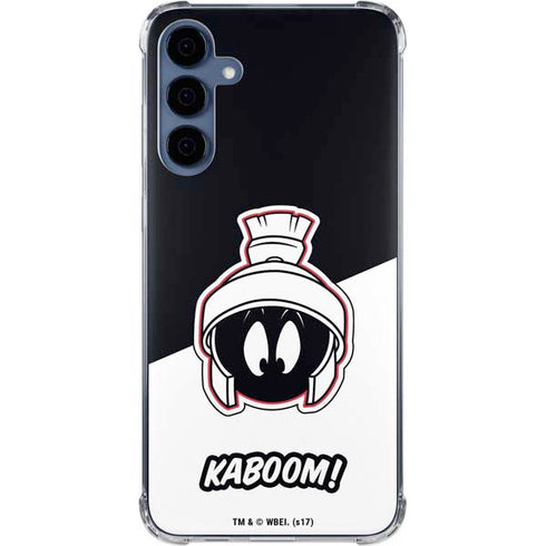 Looney Tunes Retro Marvin The Martian Galaxy A55 5G Clear Case