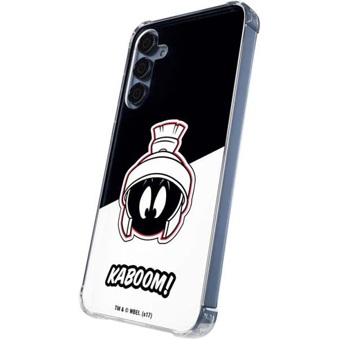 Looney Tunes Retro Marvin The Martian Galaxy A55 5G Clear Case