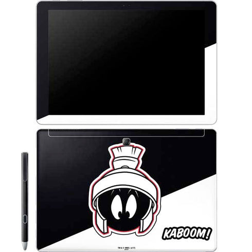 Looney Tunes Retro Marvin The Martian Galaxy Book 12in Skin