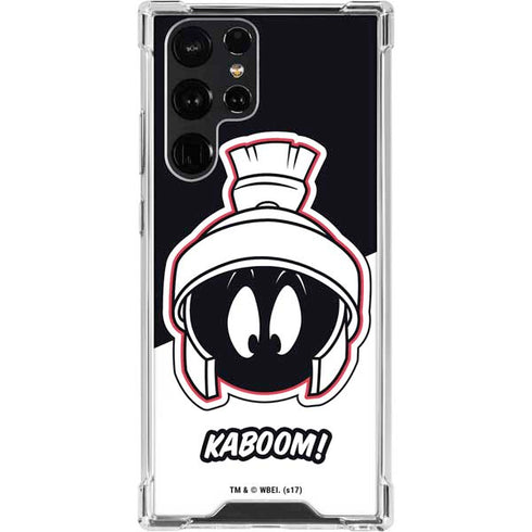 Looney Tunes Retro Marvin The Martian Galaxy S23 Ultra Clear Case