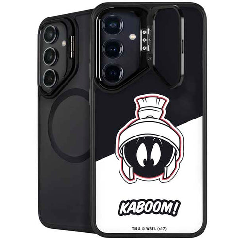 Looney Tunes Retro Marvin The Martian Galaxy S25 Kickstand Case