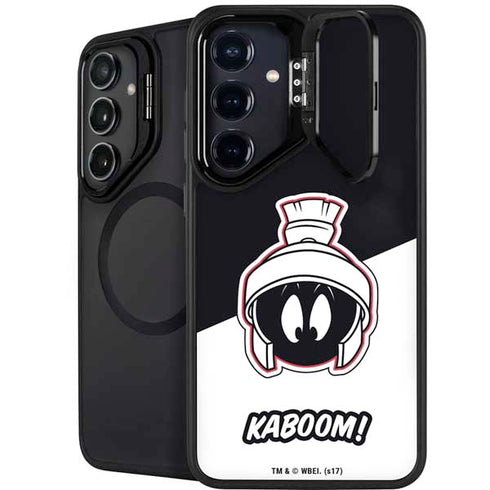 Looney Tunes Retro Marvin The Martian Galaxy S25 Plus Kickstand Case
