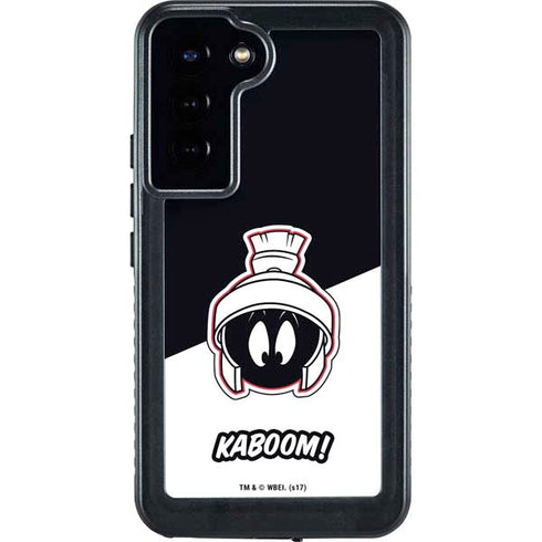 Looney Tunes Retro Marvin The Martian Galaxy S24 Plus Waterproof Case