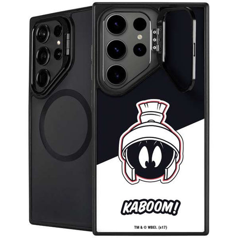 Looney Tunes Retro Marvin The Martian Galaxy S25 Ultra Kickstand Case