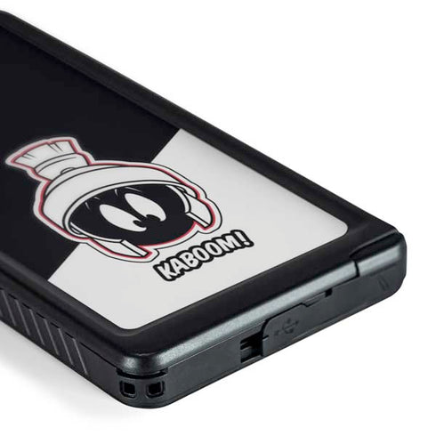 Looney Tunes Retro Marvin The Martian Galaxy S24 Ultra Waterproof Case