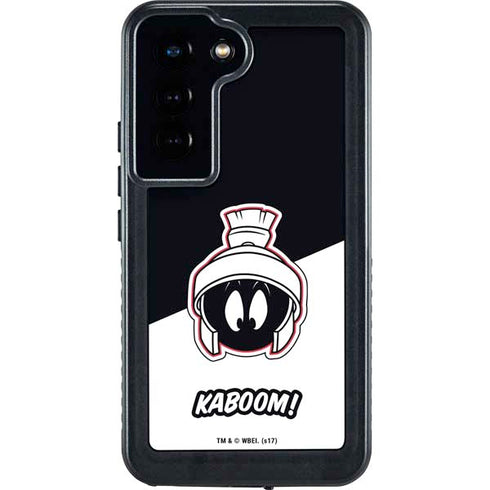 Looney Tunes Retro Marvin The Martian Galaxy S24 Waterproof Case