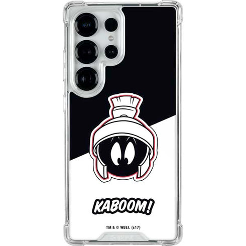 Looney Tunes Retro Marvin The Martian Galaxy S25 Ultra Clear Case