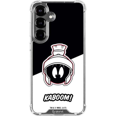 Looney Tunes Retro Marvin The Martian Galaxy S26 Clear Case