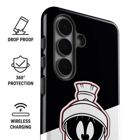 Looney Tunes Retro Marvin The Martian Galaxy S26 Impact Case