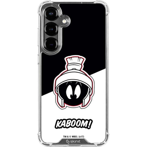 Looney Tunes Retro Marvin The Martian Galaxy S26 Plus Clear Case