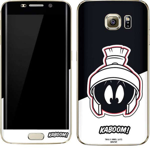 Looney Tunes Retro Marvin The Martian Galaxy S7 Edge Skin