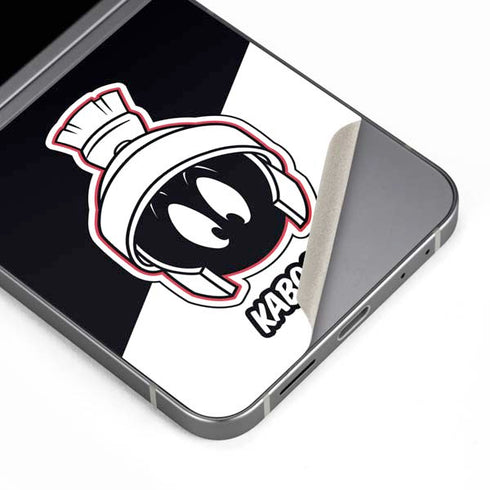 Looney Tunes Retro Marvin The Martian Galaxy Z Flip6 Skin