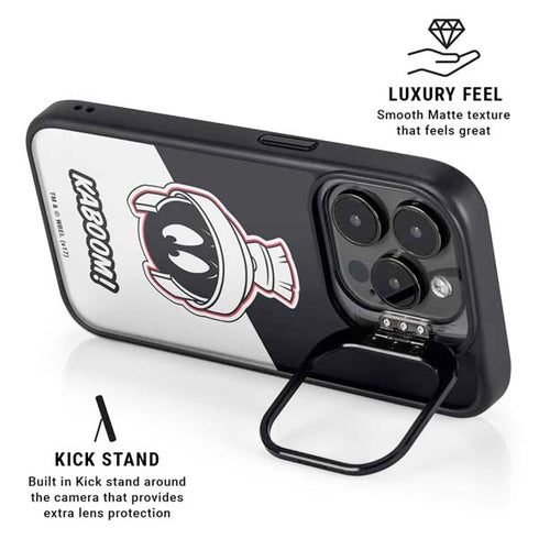 Looney Tunes Retro Marvin The Martian iPhone 13 Pro Max Kickstand Case