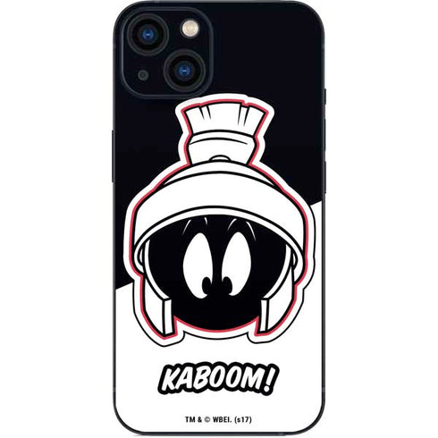 Looney Tunes Retro Marvin The Martian iPhone 15 Skin