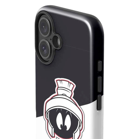 Looney Tunes Retro Marvin The Martian iPhone 16 Plus Impact Case