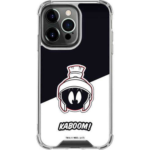 Looney Tunes Retro Marvin The Martian iPhone 16 Pro Clear Case