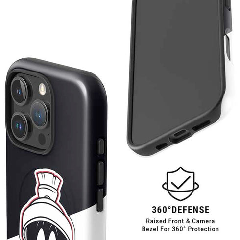 Looney Tunes Retro Marvin The Martian iPhone 16 Pro Magsafe Impact Case