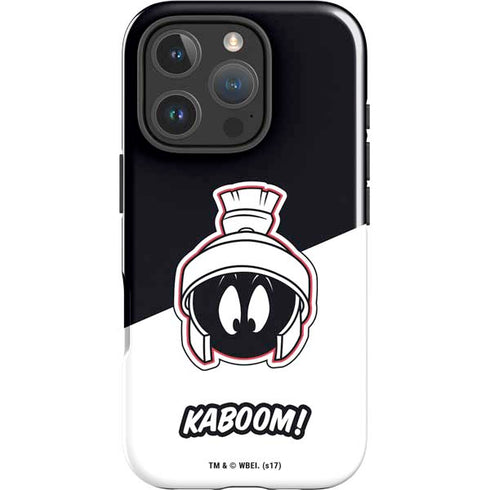 Looney Tunes Retro Marvin The Martian iPhone 16 Pro Max Impact Case