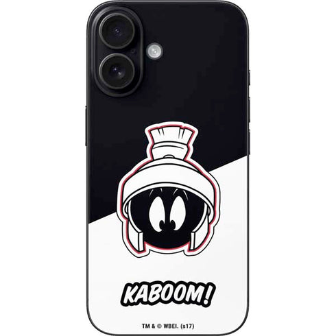 Looney Tunes Retro Marvin The Martian iPhone 16 Skin