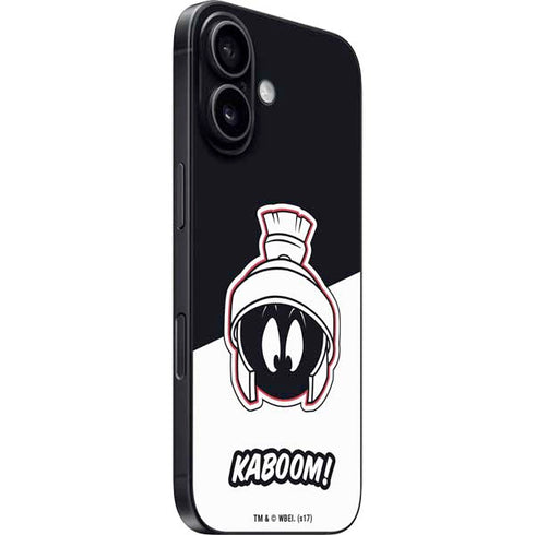 Looney Tunes Retro Marvin The Martian iPhone 16 Skin