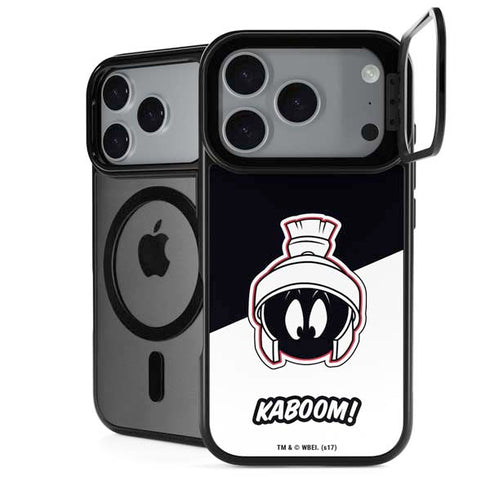Looney Tunes Retro Marvin The Martian iPhone 18 Pro Kickstand Case