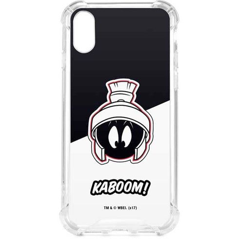 Looney Tunes Retro Marvin The Martian iPhone XS Clear Case
