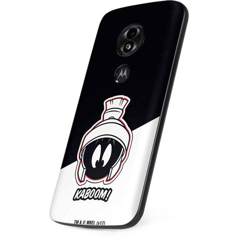 Looney Tunes Retro Marvin The Martian Moto E5 Play Skin
