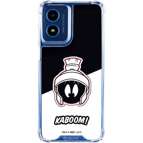 Looney Tunes Retro Marvin The Martian Moto G Play 4G (2024) Clear Case