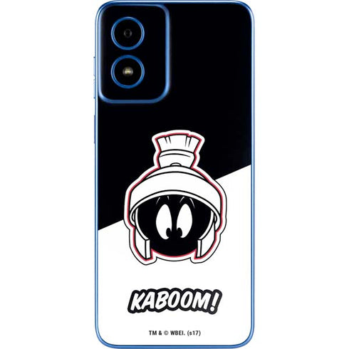 Looney Tunes Retro Marvin The Martian Moto G Play 4G (2024) Skin