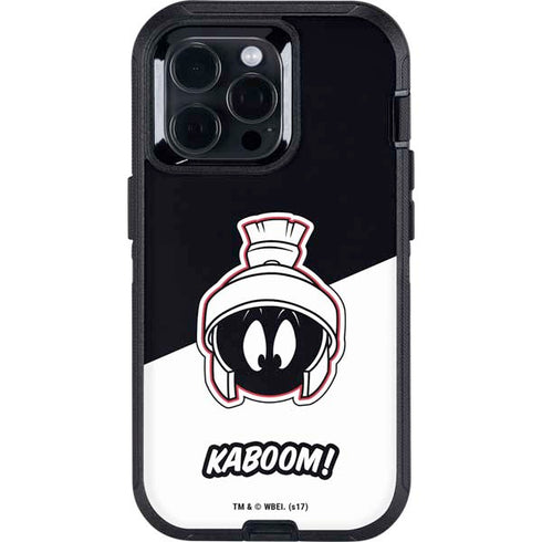 Looney Tunes Retro Marvin The Martian Otterbox Defender iPhone Skin
