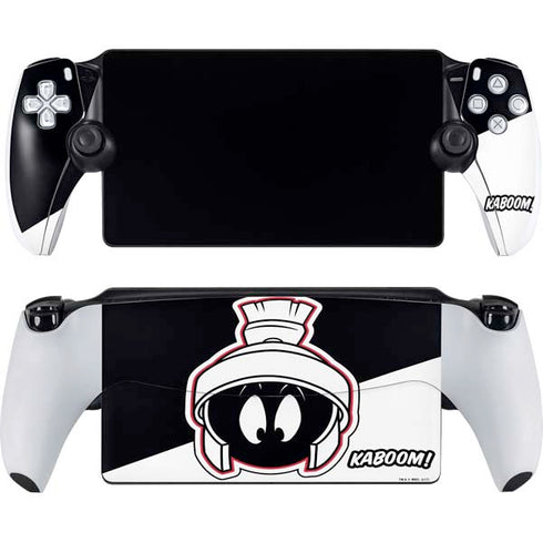 Looney Tunes Retro Marvin The Martian PlayStation Portal Remote Player Skin
