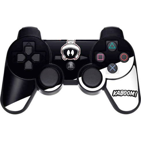 Looney Tunes Retro Marvin The Martian PS3 Dual Shock wireless controller Skin