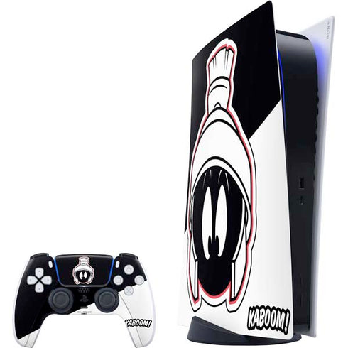 Looney Tunes Retro Marvin The Martian PlayStation PS5 Skins