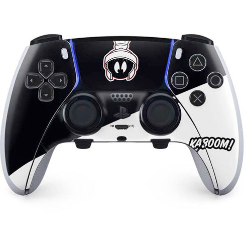Looney Tunes Retro Marvin The Martian PS5 DualSense Edge Pro Controller Skin