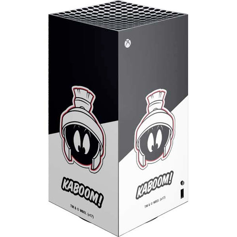 Looney Tunes Retro Marvin The Martian XBox Series X Digital Edition Console Skin