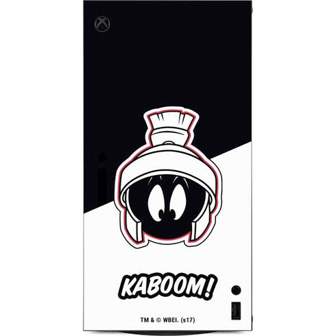 Looney Tunes Retro Marvin The Martian XBox Series X Digital Edition Console Skin