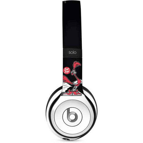 Looney Tunes Retro Road Runner Beats Solo 2 Wired Skin