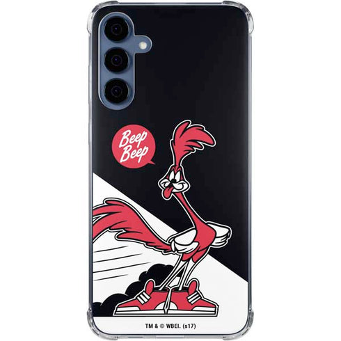 Looney Tunes Retro Road Runner Galaxy A55 5G Clear Case