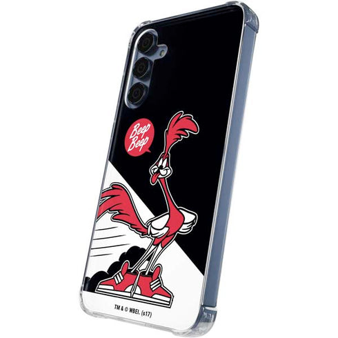 Looney Tunes Retro Road Runner Galaxy A55 5G Clear Case