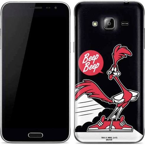 Looney Tunes Retro Road Runner Galaxy J3 Skin