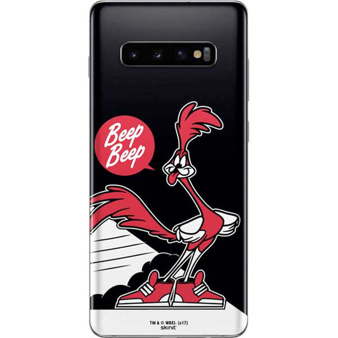 Looney Tunes Retro Road Runner Galaxy S10 Plus Skin
